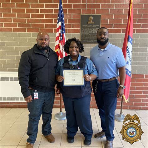 Caught Ya! Capt. Latosha Davis of the East Arkansas Regional Unit was ...