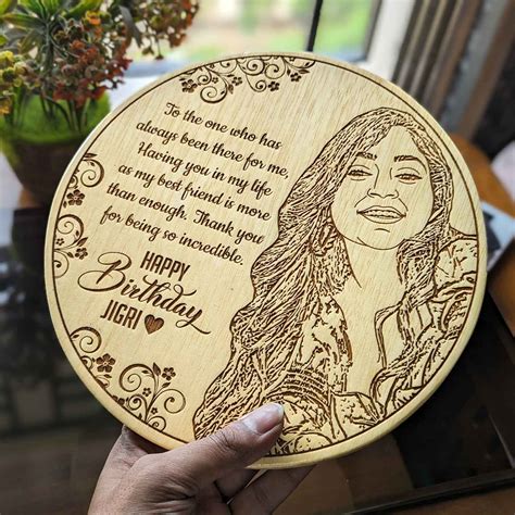 Jigri Yaar - Custom Engraved Birthday Frame for Your Best Friend ...