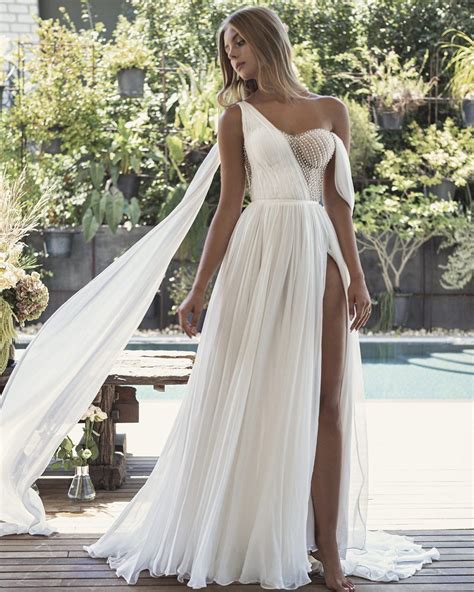 Beach Goddess Wedding Dress
