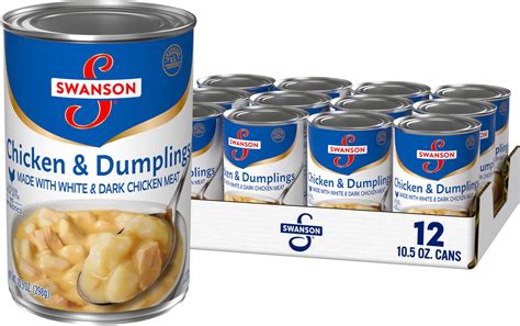 Amazon.com: Swanson Canned Chicken and Dumplings With White and Dark ...