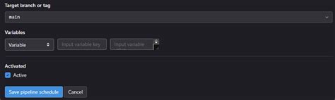 GitLab Add Pipeline Variables 的图像结果