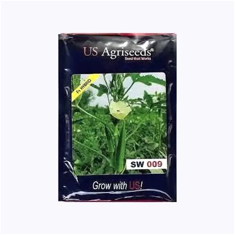 US Agriseeds SW 009 Okra Seeds - KisanShop