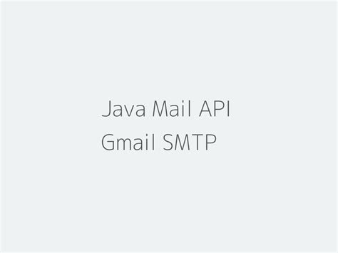 +Hwo to Use Gmail API Java 的图像结果