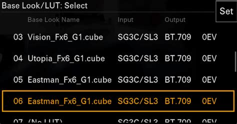 Using a LUT on your FX6 monitor ? Learn now!