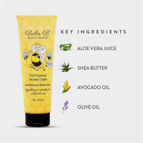Buy Body Buzz Post Pregnancy Recovery Cream – Skin Firming Cream 226g ...