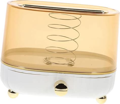 JUKKRE Clear Tissue Cover Multi-use Tissue Holder Spring Tissue ...