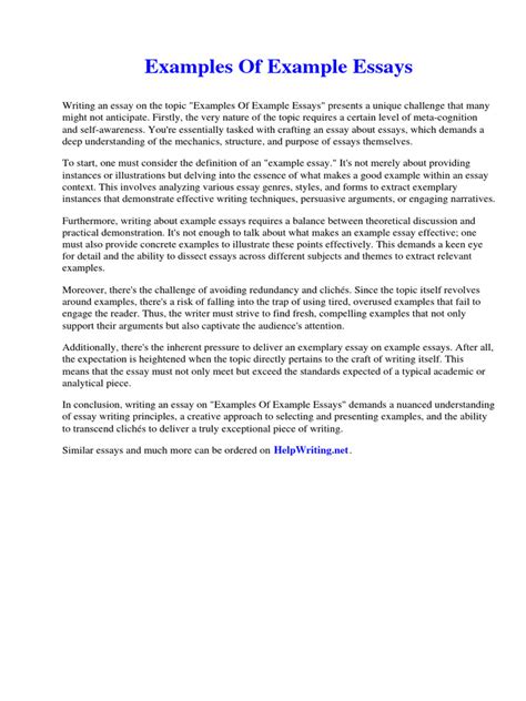 Image result for Free Essay Examples