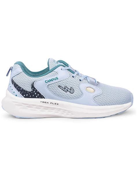 Buy Sneakers For Women: Camp-Glitter-Ice-Blu-S-Grn | Campus Shoes