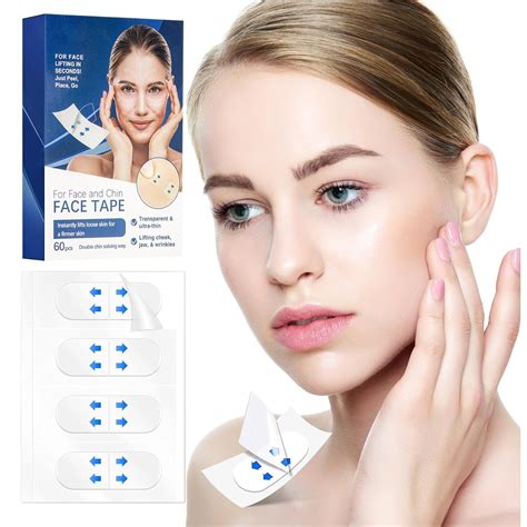 Amazon.com : Face Lift Tape, Face Lift Tape Invisible, Face Tapes for Lifting Eyes Double Chin ...