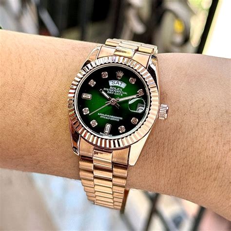 Analog Day Date High Quality Quartz Movement Collection With High ...