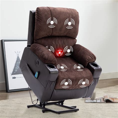 Buy Simore Power Lift Recliner Chair for Elderly, with Massage and Heat ...