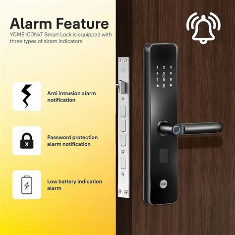 Smart Door Locks Safe And Hardware - Yale YDME 100 NXT Smart Door Lock ...