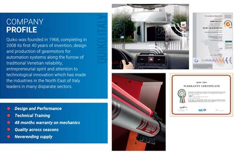 Company Overview - QUIKO ITALY Srl