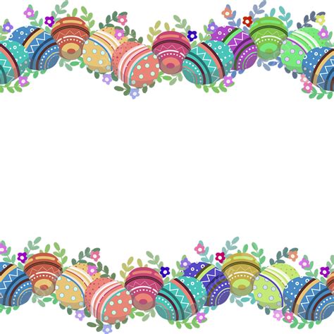 Easter Border PNG, Vector, PSD, and Clipart With Transparent Background ...