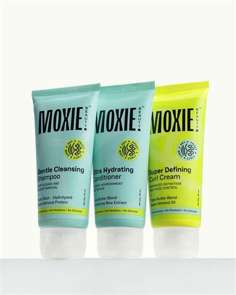 Travel Curly Hair Trio: 3-Step Routine | Moxie Beauty – Moxie Beauty ...