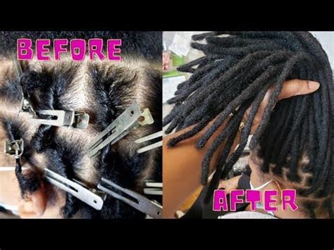 Image result for How to Install Human Hair Loc Extensions