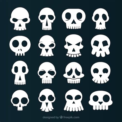 Skull outline Images - Free Download on Freepik
