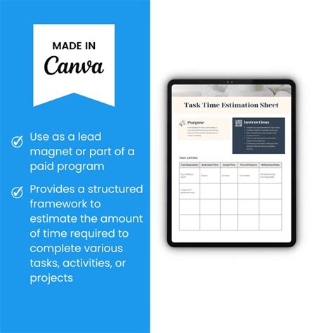 Task Estimation Worksheet 的图像结果