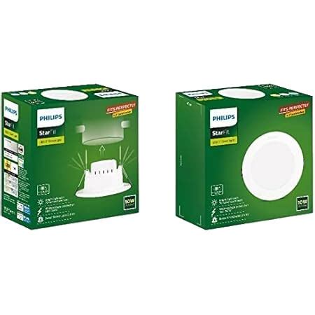 Philips 10W Round AP Plus UltraGlow LED DL Recessed LED Panel Ceiling ...