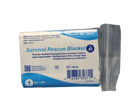 Mylar Survival Rescue Blanket • First Aid Supplies Online