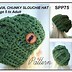 Image result for Crochet Bunny Hat Pattern
