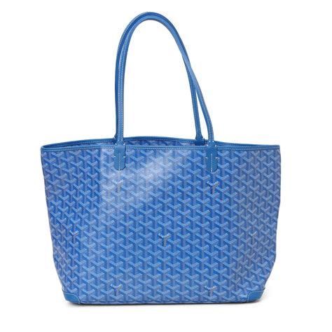 SHOP PRELOVED Goyard Blue Artois MM Bag – 100% Authentic – Confidential ...