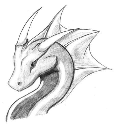 dragon pictures to draw with pencil