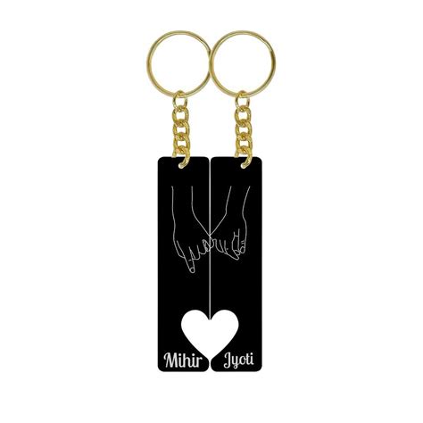 Couples Keychain Custom Key Chain | Valentines Day Gifts – Nutcase