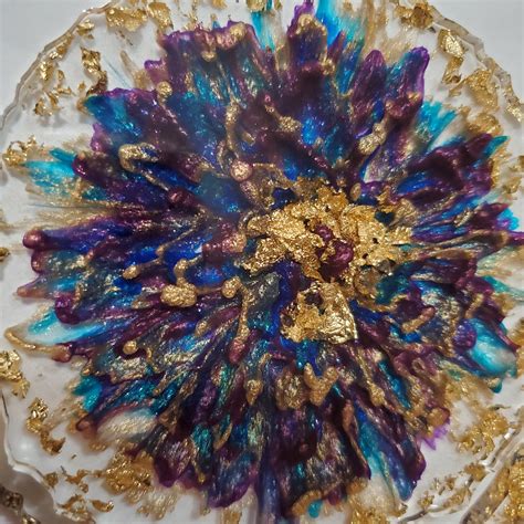 Image result for Resin Flower Coaster Tutorials