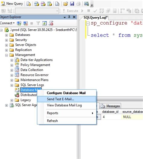 Image result for Send Email From MySQL Server