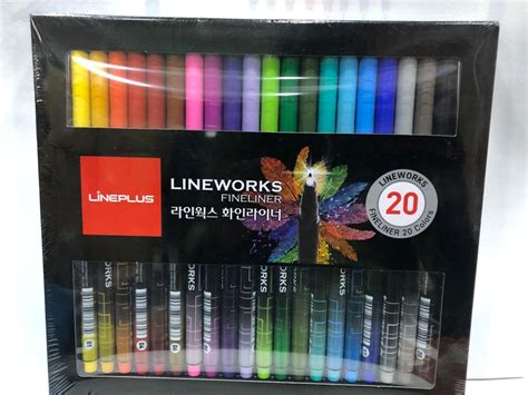 htconline.in| LINEPLUS LINEWORKS FINELINER PEN PAPER BOX SET OF 20