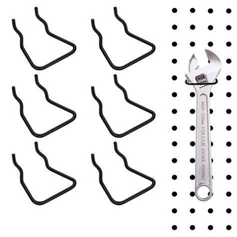 FORTSPANG Pegboard Pliers Holders, 40 Pieces Double Loop Pegboard Hooks ...