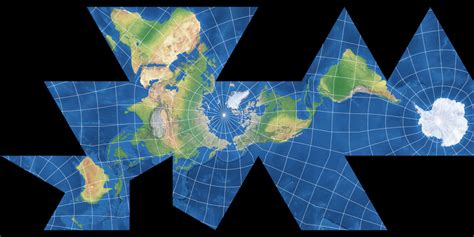 Dymaxion Map 的图像结果