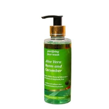 Aloe Vera, Neem & Cucumber Face Wash 200ML. : Amazon.in: Beauty