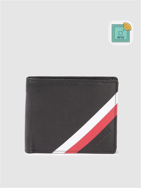 Ducati Men Colourblocked Leather Two Fold Wallet With RFID - Price History