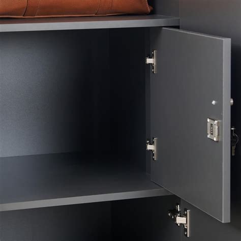 Buy Connect 4-Door Wardrobe with Mirror and Drawer - Grey from Home ...