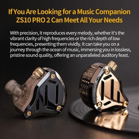 KZ ZS10 Pro 2 IEM Earphones With Mic