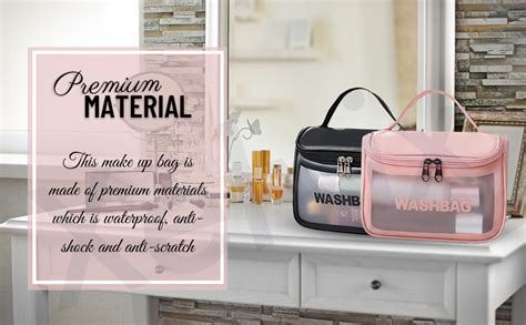 Buy Xelvix Pvc 16 Cms Cosmetic Organizer Bag Makeup Pouch For Women ...