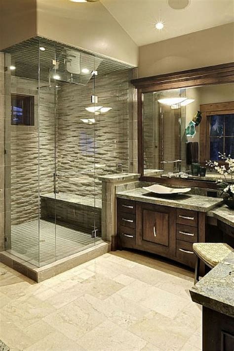 30 Cool Bathroom Shower Design Ideas | Bathroom remodel master, Master ...