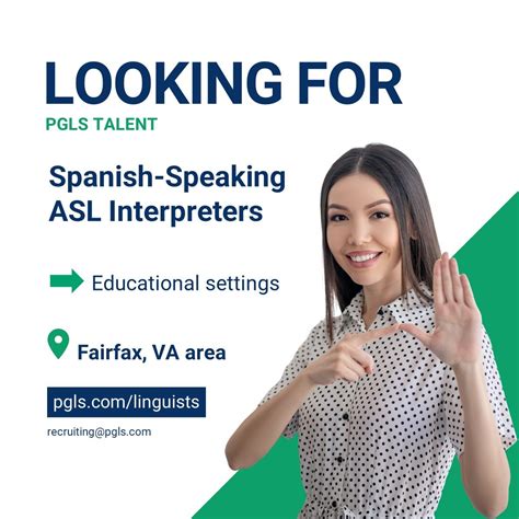 PGLS Talent on LinkedIn: #interpreting #asl #spanish #dmv
