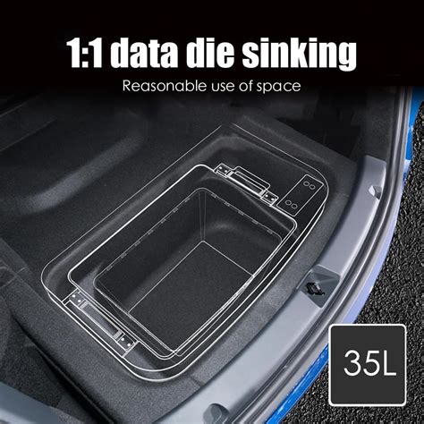 Tesstudio Model Y Trunk 35L App Control Fridge Huge Car India | Ubuy