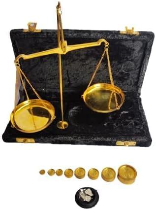Antique Weight Balancing Scale Taraju Brass Weight Scale Brass Tarazu ...