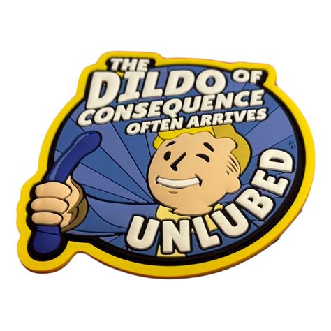 PatchPanel | The Dildo of Consequence patch + sticker