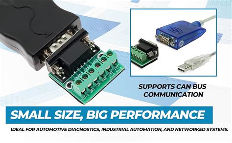 PARUHT USB to RS485 RS422 TTL CAN Serial Port Converter Adapter Cable ...