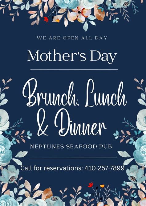 Mother’s Day Brunch , 8800 Chesapeake Ave, North Beach, MD, 11 May 2025 ...