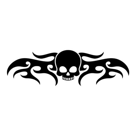 Skull Flame Car Decal – Fantastick