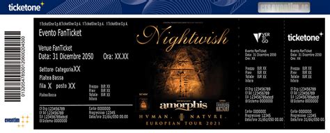 Nightwish Tickets - TicketOne