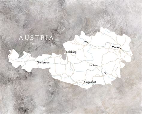 Map Of Austria With Cities Austria Maps | Printable Maps Of Austria