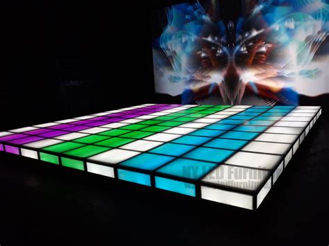 The Brightest and Best LED Dance Floor Rental in NYC
