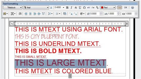 CAD Text Tutorial 的图像结果
